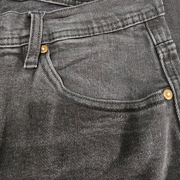 Zara Man Jeans SLIM FIT BLACK JEANS Size 34/30 - Picture 5 of 11